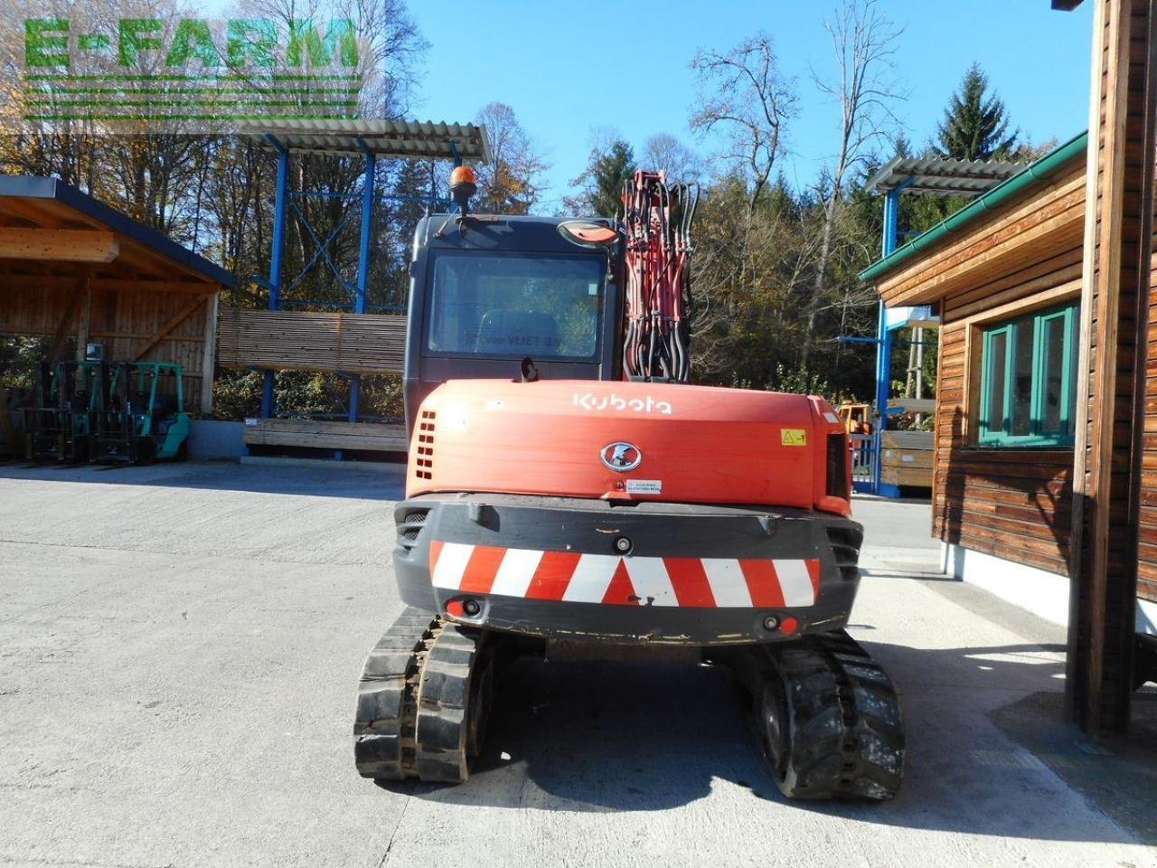 Bagger za tip Kubota kx080-4 ( 8.700kg ), Gebrauchtmaschine u ST. NIKOLAI/DR. (Slika 3)