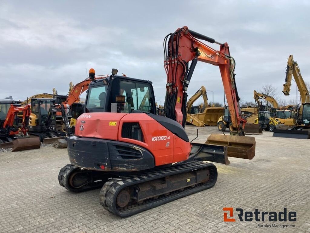 Bagger типа Kubota KX080-4 Excavator, Gebrauchtmaschine в Rødovre (Фотография 5)