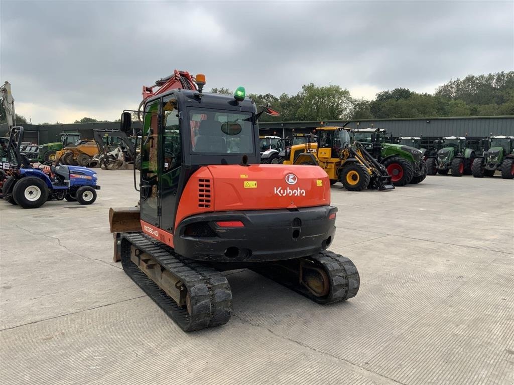 Bagger Türe ait Kubota KX080-4 KX080-4 Alfa. 3 skovle. Hurtig skift. Aircondition. ring til Ulrik på 40255544. Jeg snakker Jysk, tysk og engelsk., Gebrauchtmaschine içinde Kolding (resim 3)