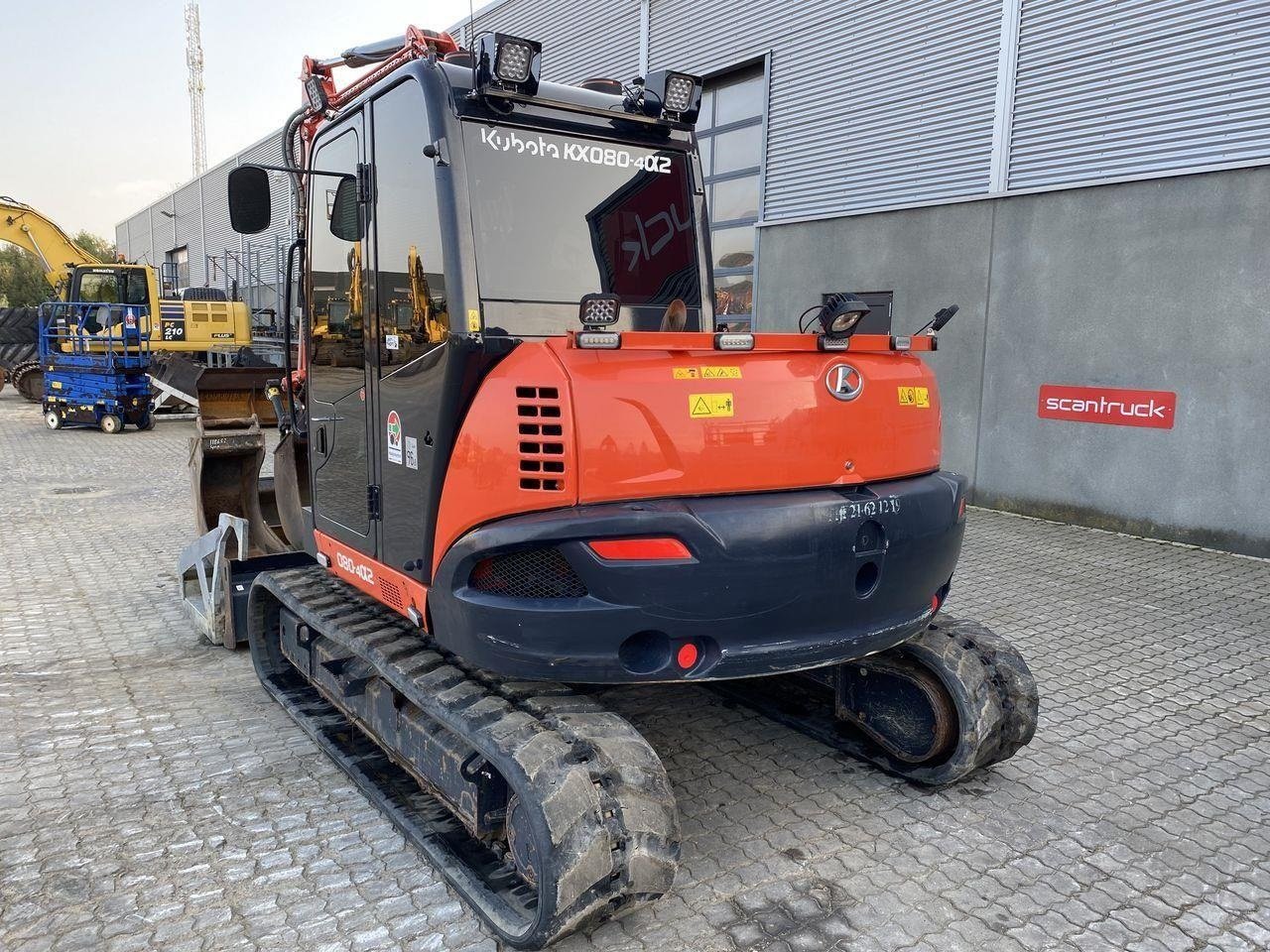 Bagger typu Kubota KX080-4, Gebrauchtmaschine v Skive (Obrázok 2)