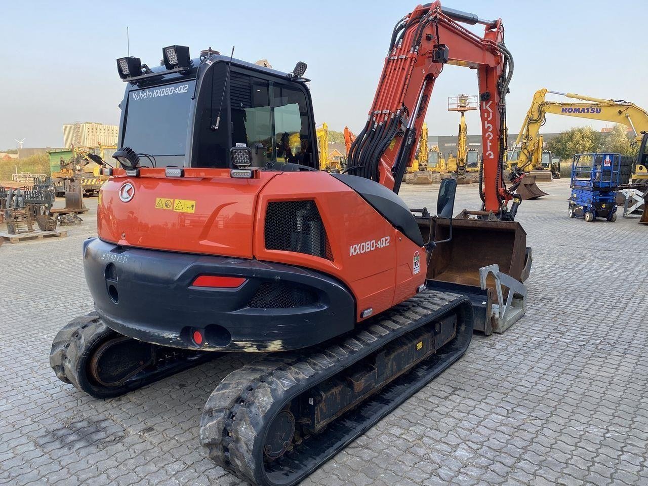 Bagger типа Kubota KX080-4, Gebrauchtmaschine в Skive (Фотография 5)