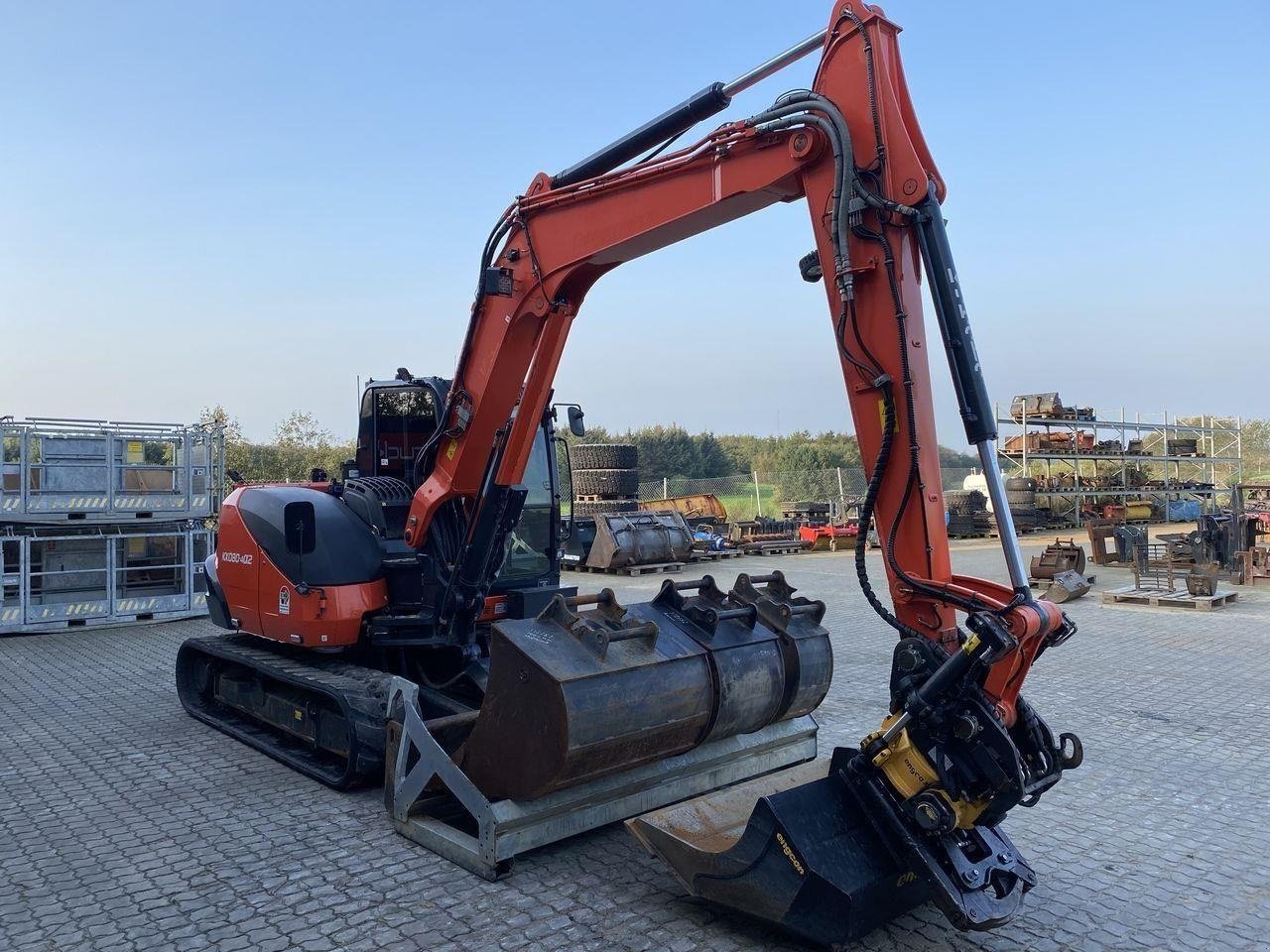 Bagger tip Kubota KX080-4, Gebrauchtmaschine in Skive (Poză 6)