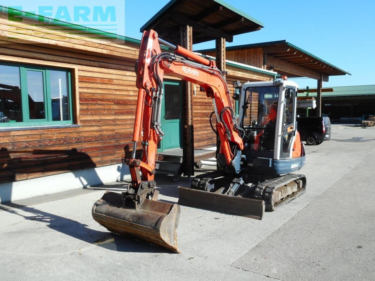 Bagger des Typs Kubota kx121-3a ( 3.980kg ) hydr. sw + alle leitungen, Gebrauchtmaschine in ST. NIKOLAI/DR. (Bild 2)