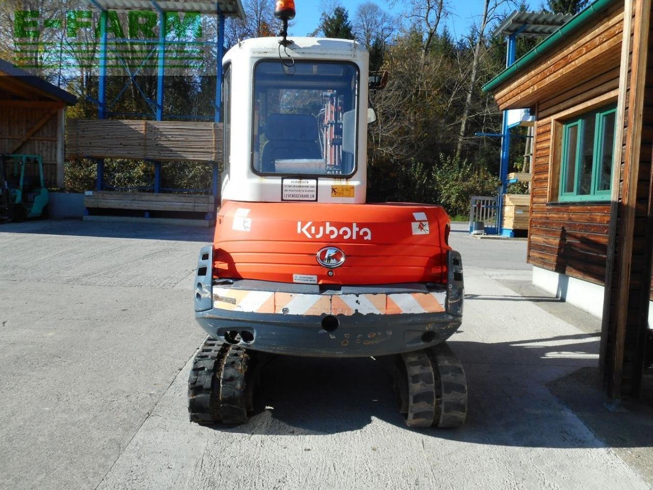 Bagger des Typs Kubota kx121-3a ( 3.980kg ) hydr. sw + alle leitungen, Gebrauchtmaschine in ST. NIKOLAI/DR. (Bild 3)