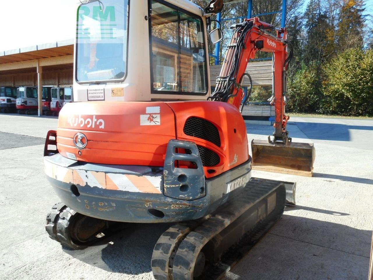 Bagger des Typs Kubota kx121-3a ( 3.980kg ) hydr. sw + alle leitungen, Gebrauchtmaschine in ST. NIKOLAI/DR. (Bild 4)