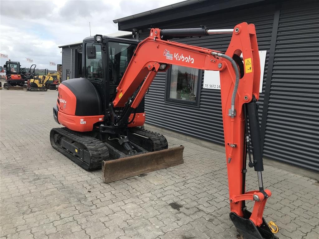 Bagger Türe ait Kubota KX42-4 hydraulisk skovlskifte, Gebrauchtmaschine içinde Rønnede (resim 2)