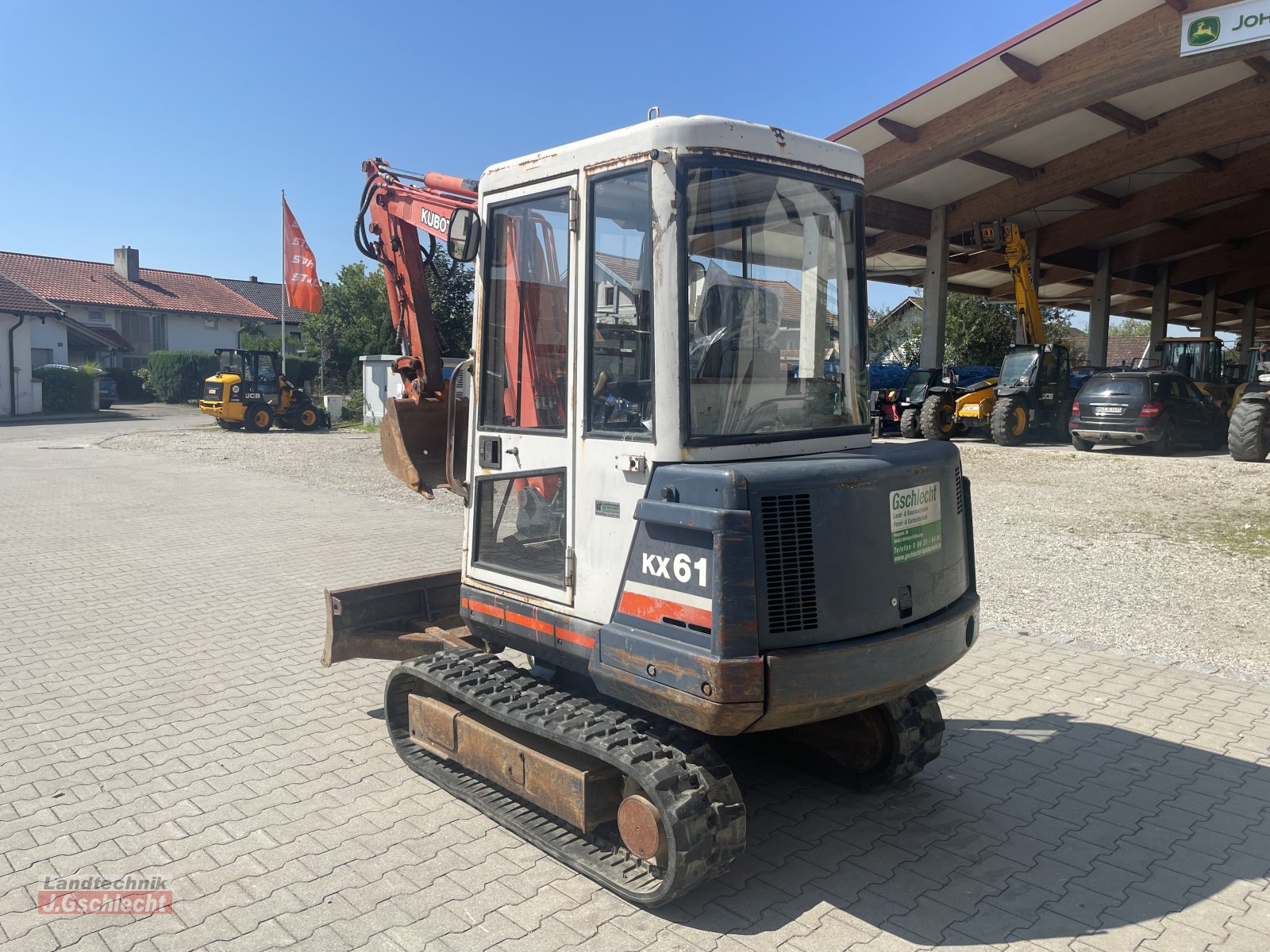 Bagger del tipo Kubota KX61, Gebrauchtmaschine en Mühldorf (Imagen 2)