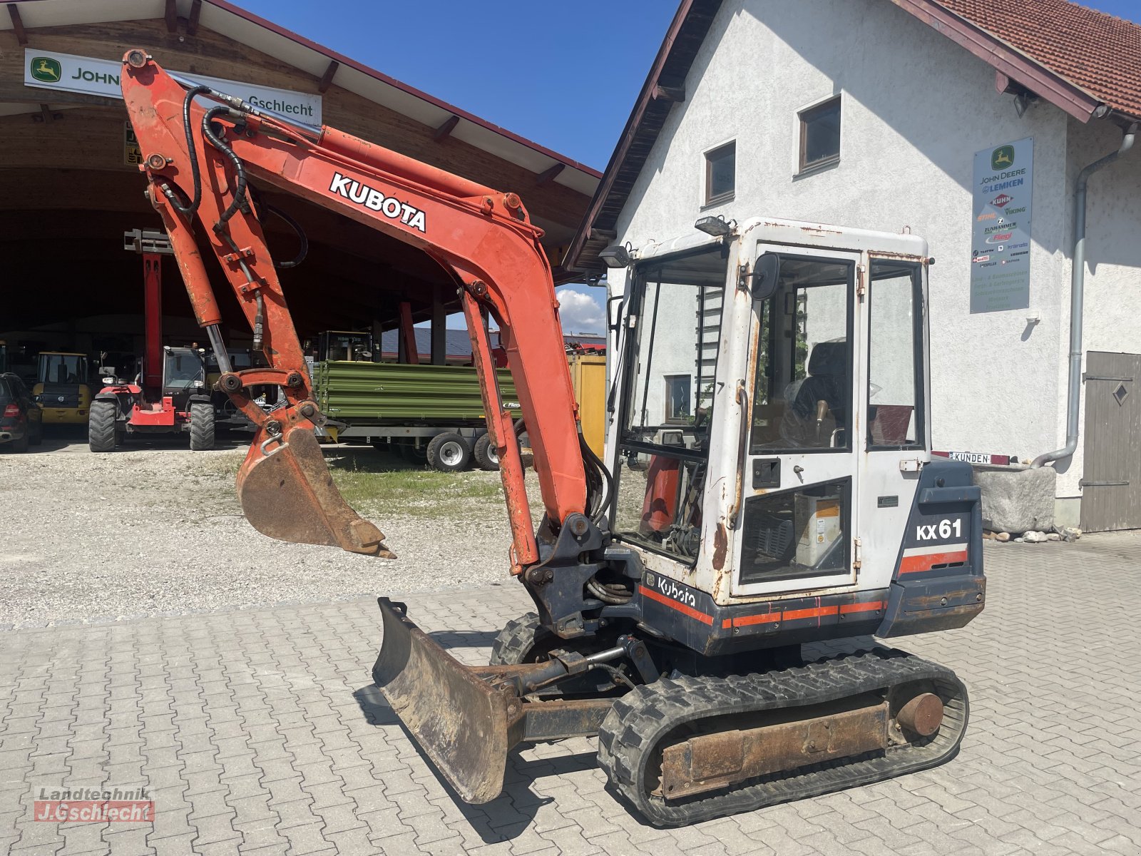 Bagger del tipo Kubota KX61, Gebrauchtmaschine en Mühldorf (Imagen 5)