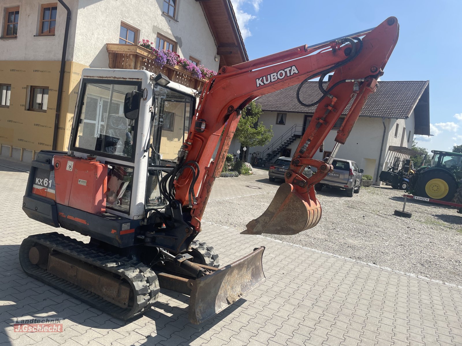 Bagger tip Kubota KX61, Gebrauchtmaschine in Mühldorf (Poză 10)