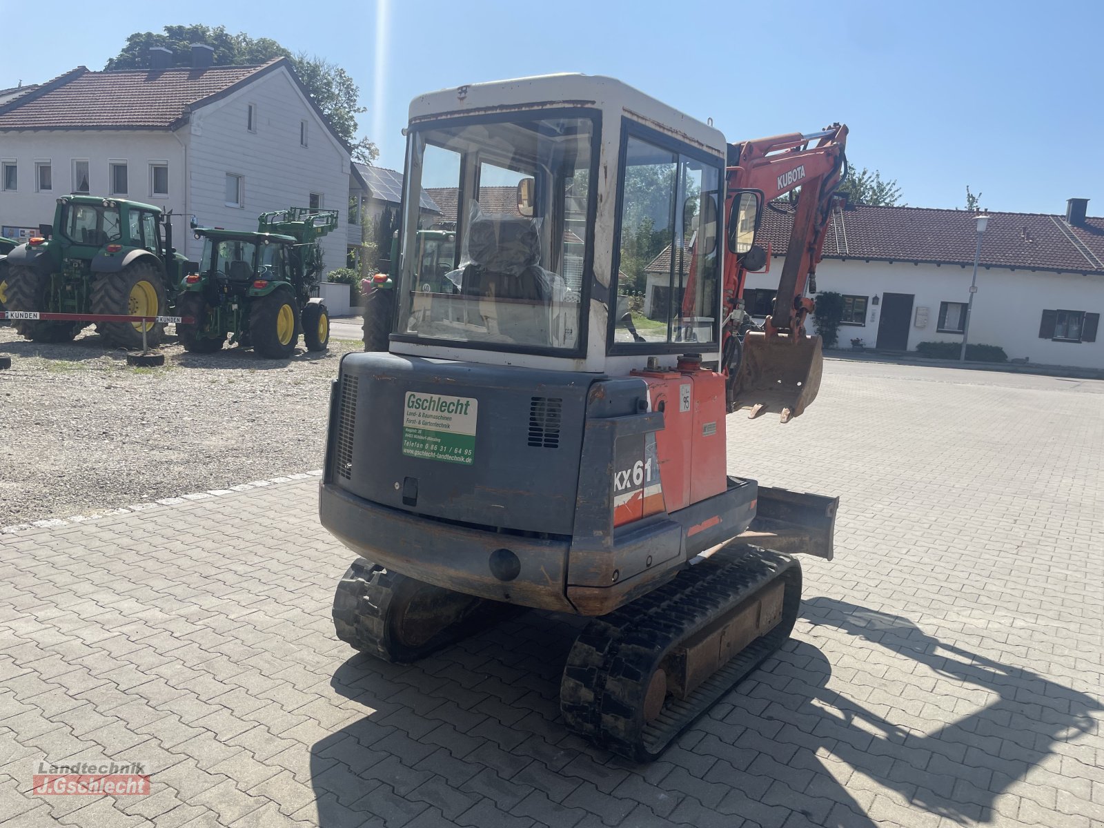 Bagger des Typs Kubota KX61, Gebrauchtmaschine in Mühldorf (Bild 12)