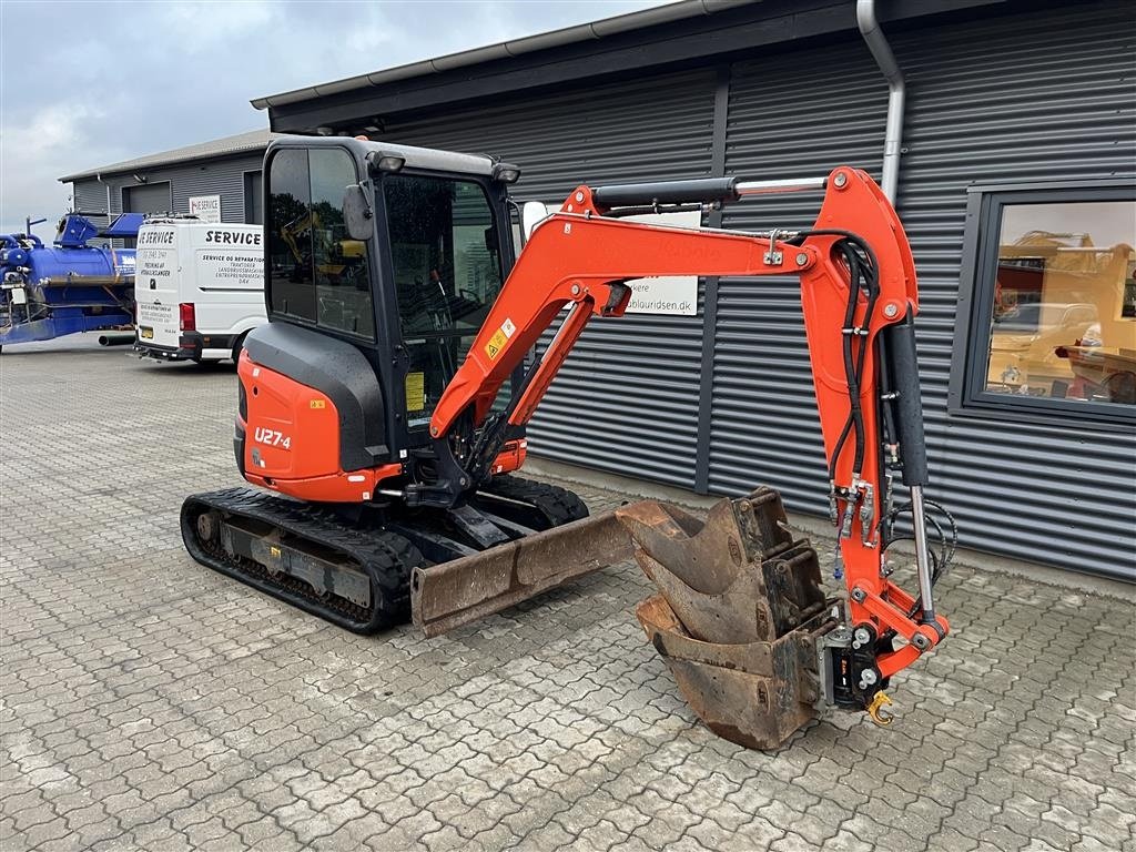 Bagger typu Kubota U 27-4 tiltman kompakt med hydraulisk mh30, Gebrauchtmaschine w Rønnede (Zdjęcie 2)