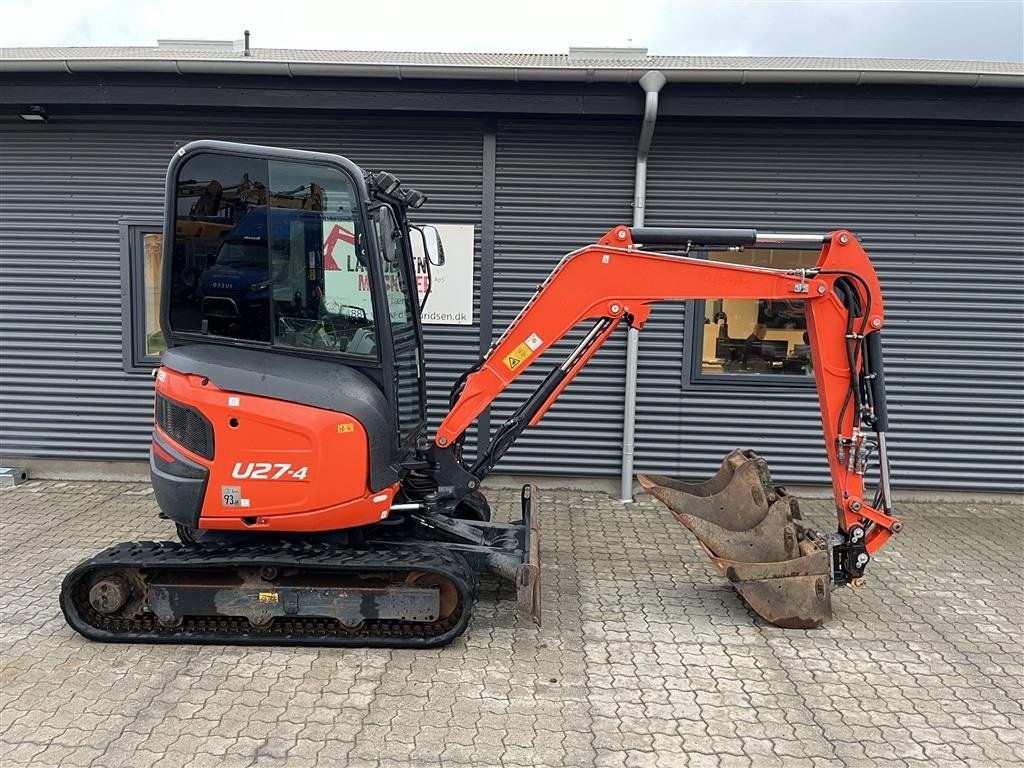 Bagger typu Kubota U 27-4 tiltman kompakt med hydraulisk mh30, Gebrauchtmaschine v Rønnede (Obrázok 1)