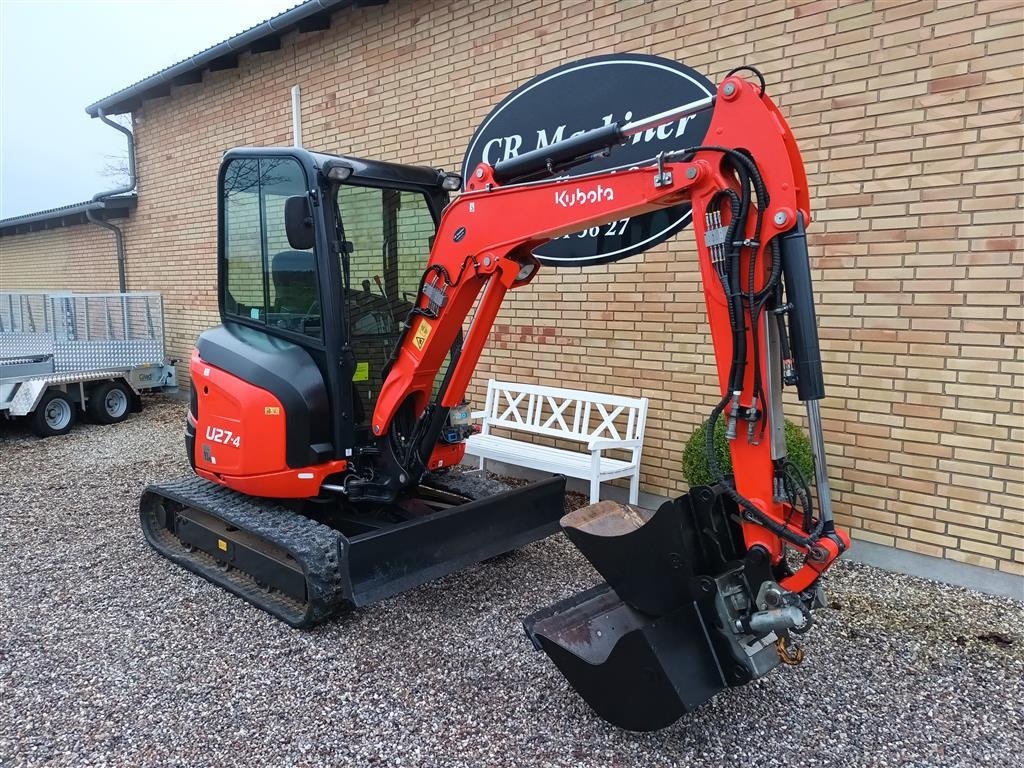 Bagger typu Kubota U 27-4, Gebrauchtmaschine v Fårevejle (Obrázek 1)