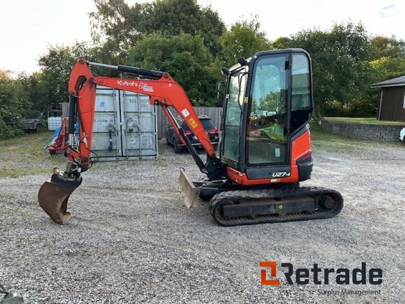 Bagger tip Kubota U 27-4, Gebrauchtmaschine in Rødovre (Poză 1)