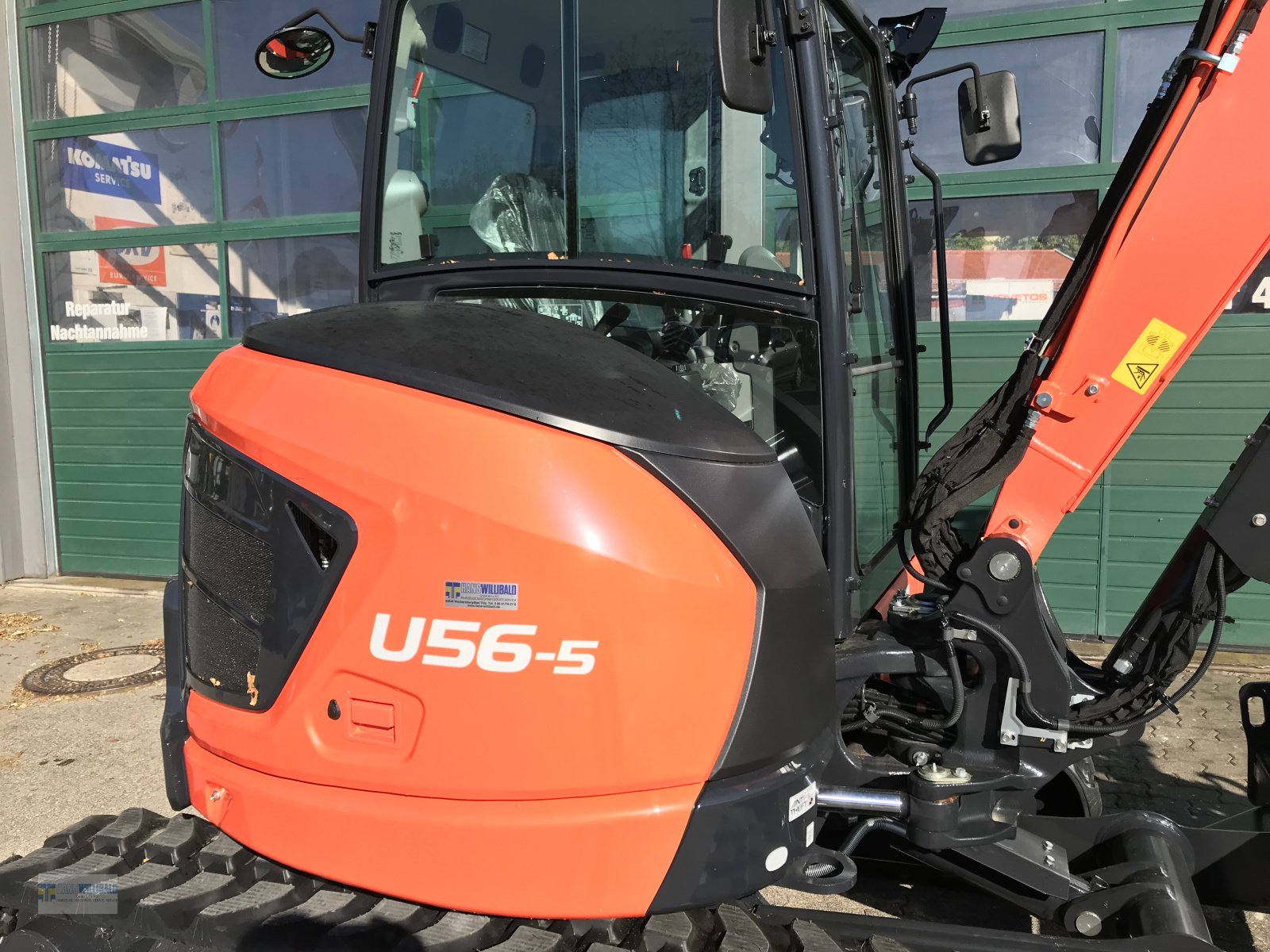 Bagger typu Kubota U 56-5, Neumaschine v Wackersberg (Obrázek 3)