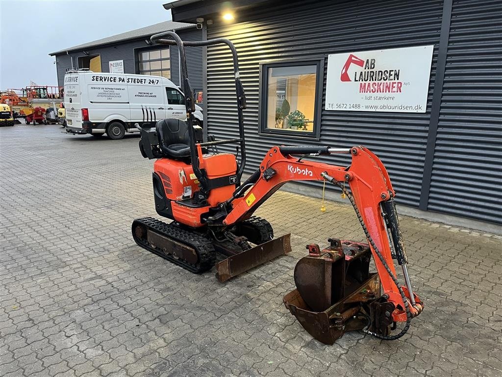 Bagger typu Kubota U10-3 1100kg maskine med 3 skovle., Gebrauchtmaschine v Rønnede (Obrázek 2)