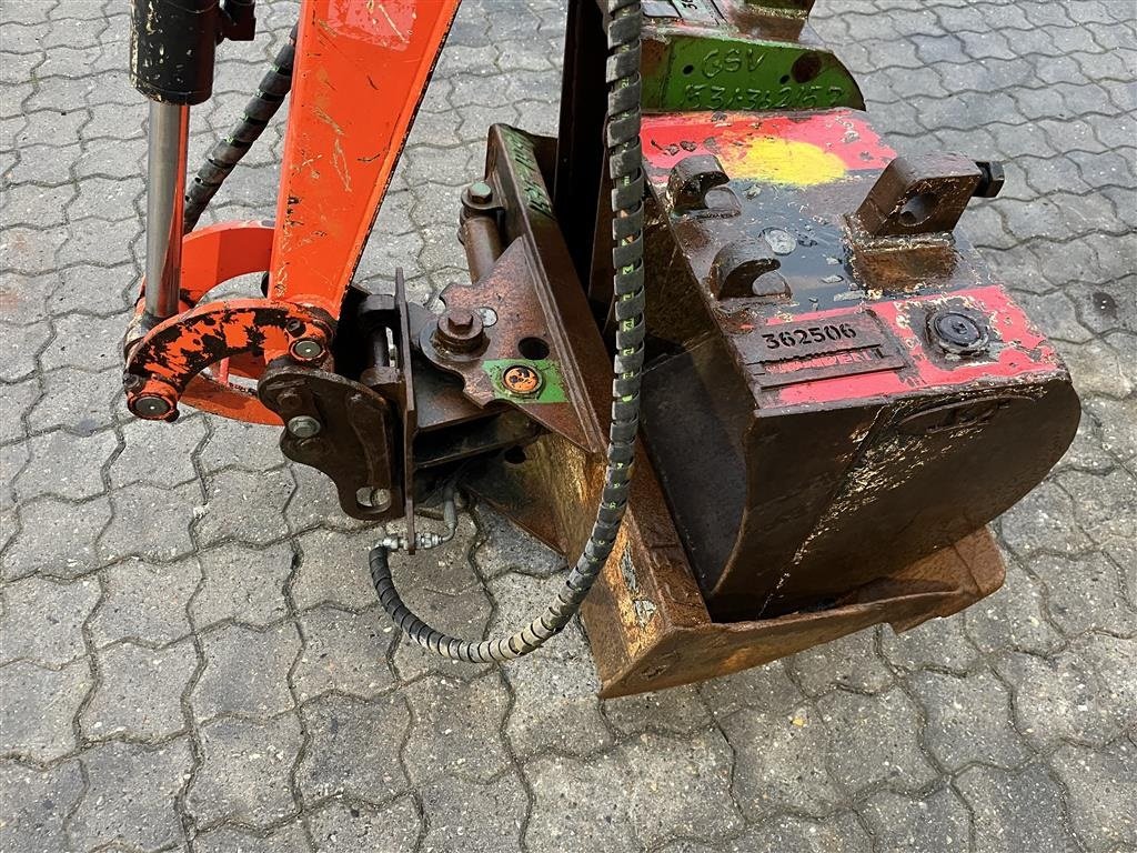 Bagger typu Kubota U10-3 1100kg maskine med 3 skovle., Gebrauchtmaschine v Rønnede (Obrázek 4)