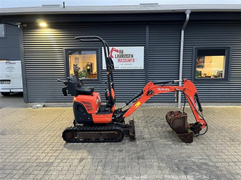 Bagger typu Kubota U10-3 1100kg maskine med 3 skovle., Gebrauchtmaschine w Rønnede (Zdjęcie 1)