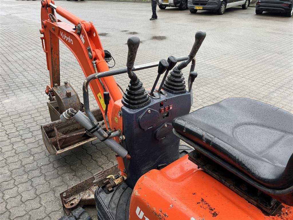 Bagger типа Kubota U10-3 Hurtig skifte 3 skovle og gruppetand, Gebrauchtmaschine в Rønnede (Фотография 8)