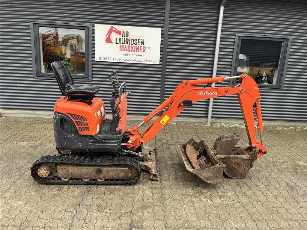 Bagger типа Kubota U10-3 Hurtig skifte 3 skovle og gruppetand, Gebrauchtmaschine в Rønnede (Фотография 1)