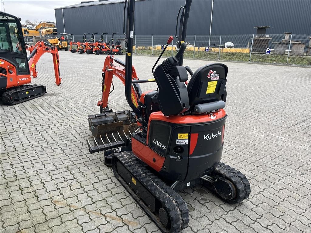 Bagger типа Kubota U10-5 Compacttilt og fuld skovlpakke står flot., Gebrauchtmaschine в Rønnede (Фотография 6)