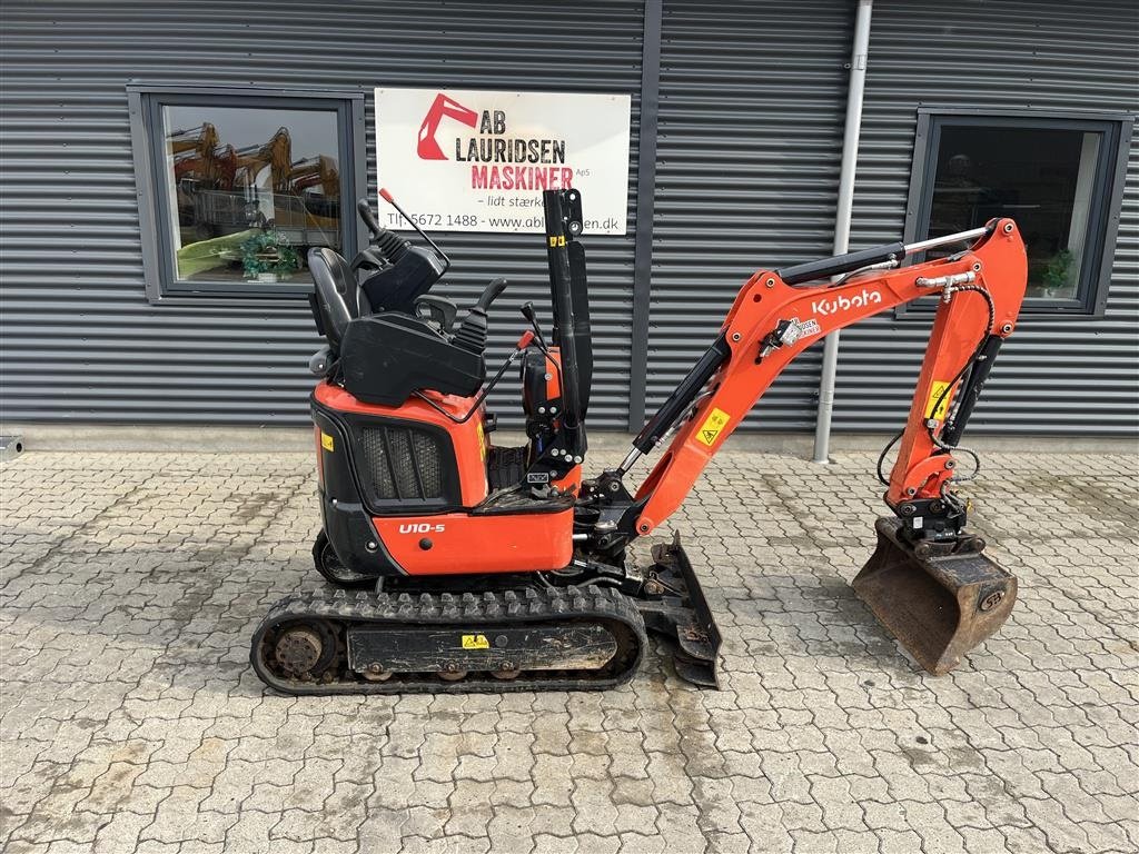 Bagger des Typs Kubota U10-5 Compacttilt, Gebrauchtmaschine in Rønnede (Bild 1)