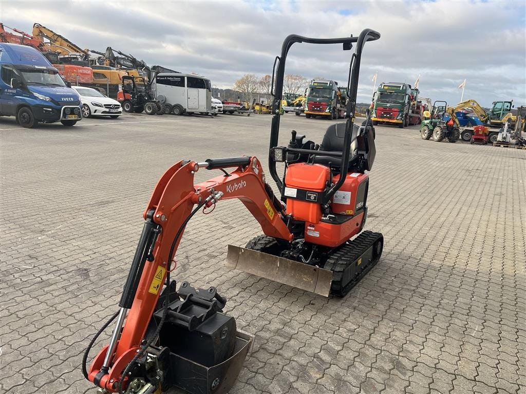 Bagger del tipo Kubota U10-5 Tiltman 3skovle Gruppetand og led lys KUN kørt 83Timer, Gebrauchtmaschine In Rønnede (Immagine 6)