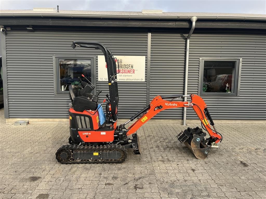 Bagger del tipo Kubota U10-5 Tiltman 3skovle Gruppetand og led lys KUN kørt 83Timer, Gebrauchtmaschine In Rønnede (Immagine 1)