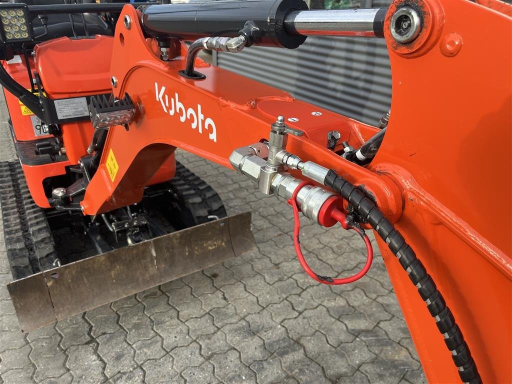 Bagger del tipo Kubota U10-5 Tiltman 3skovle Gruppetand og led lys KUN kørt 83Timer, Gebrauchtmaschine In Rønnede (Immagine 4)