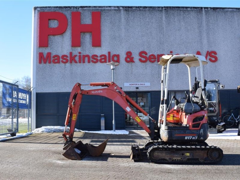 Bagger tipa Kubota U17-3, Gebrauchtmaschine u Fredensborg