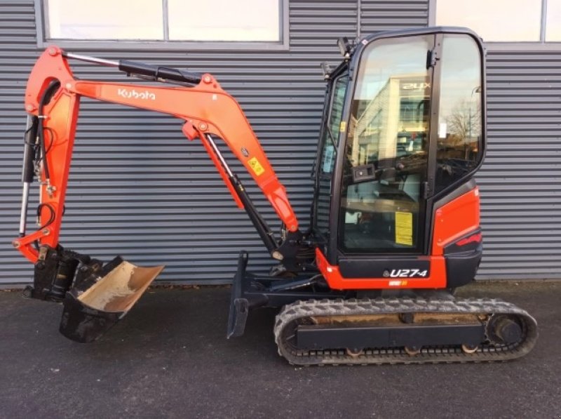 Bagger typu Kubota u27-4, Gebrauchtmaschine w Fårevejle (Zdjęcie 5)