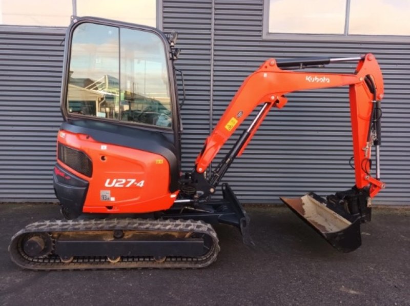 Bagger типа Kubota u27-4, Gebrauchtmaschine в Fårevejle (Фотография 2)