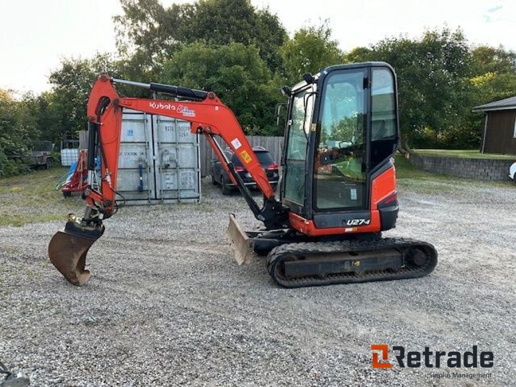 Bagger typu Kubota U27-4, Gebrauchtmaschine w Rødovre (Zdjęcie 1)