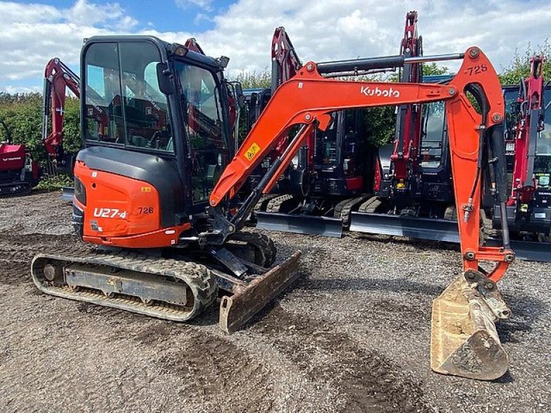 Bagger des Typs Kubota U27-4, Gebrauchtmaschine in Kaunas (Bild 1)