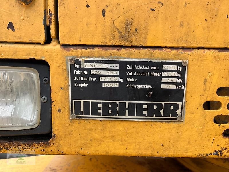 Bagger typu Liebherr A 902 Litronic, Gebrauchtmaschine w Rubenow OT Groß Ernsthof (Zdjęcie 17)