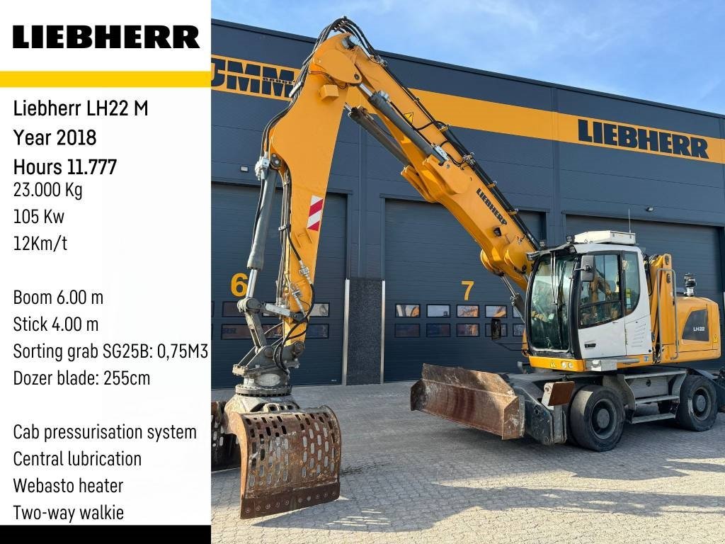 Bagger του τύπου Liebherr LH 22 M, Gebrauchtmaschine σε Vojens (Φωτογραφία 1)