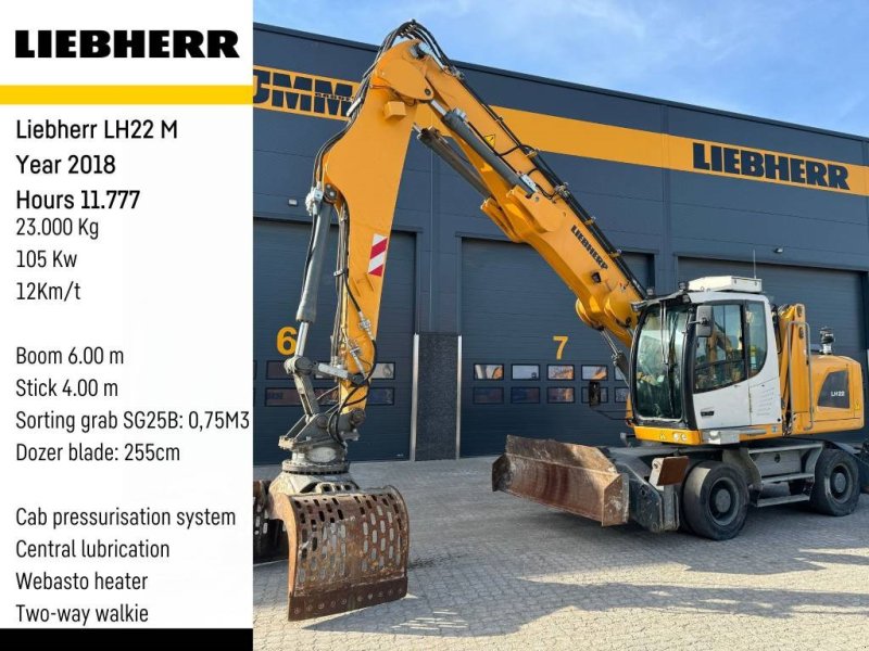 Bagger tipa Liebherr LH 22 M, Gebrauchtmaschine u Vojens (Slika 1)