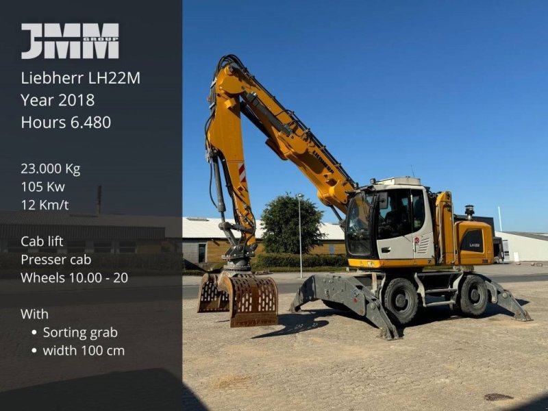 Bagger typu Liebherr LH 22, Gebrauchtmaschine w Vojens