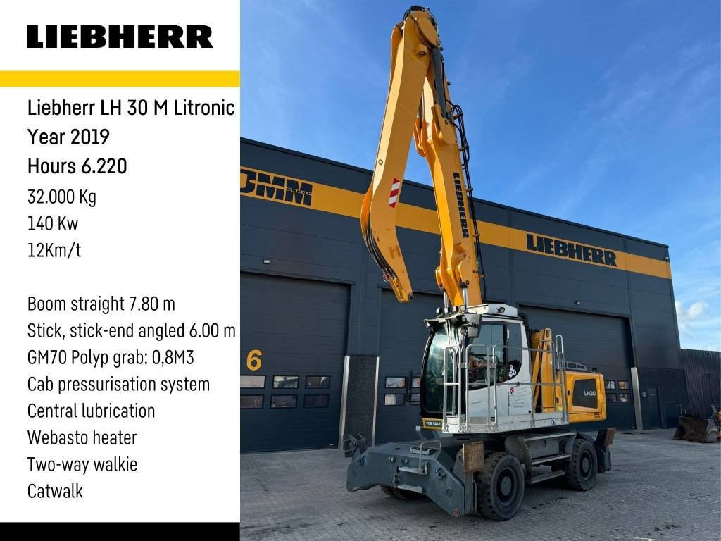 Bagger za tip Liebherr LH 30 M, Gebrauchtmaschine u Vojens (Slika 1)