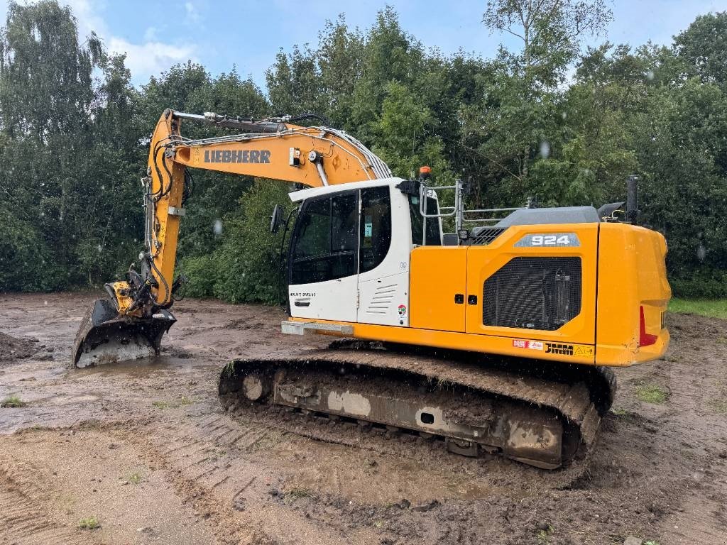 Bagger des Typs Liebherr R 924, Gebrauchtmaschine in Vojens (Bild 5)