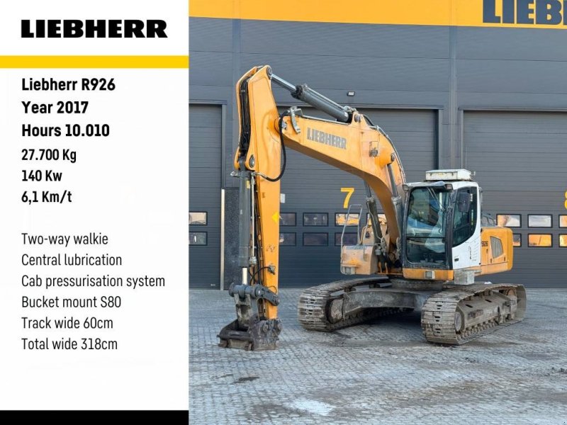 Bagger του τύπου Liebherr R 926 LC, Gebrauchtmaschine σε Vojens