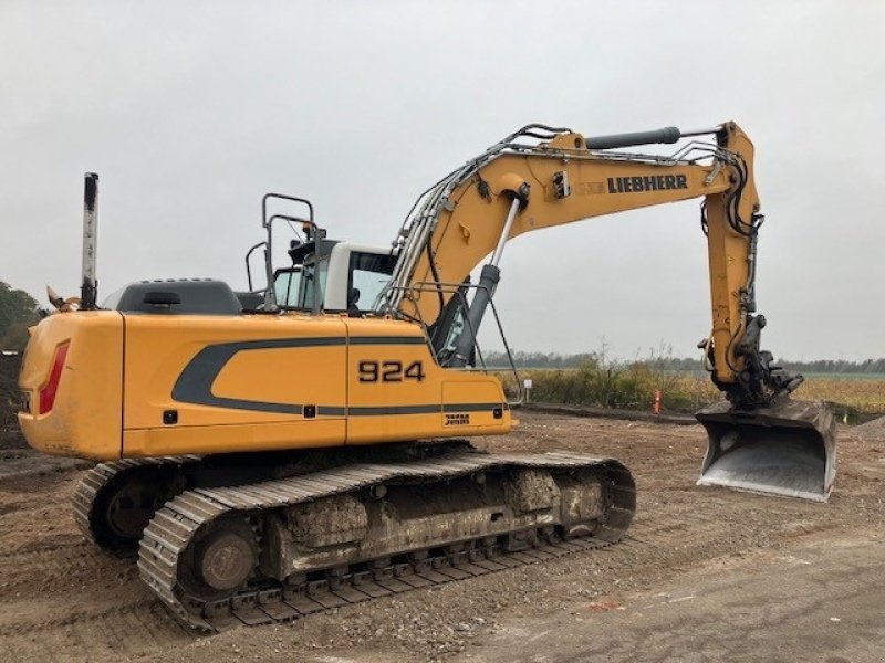 Bagger tip Liebherr R924 engcon rotortilt med gribeklo, Gebrauchtmaschine in Nørresundby (Poză 1)