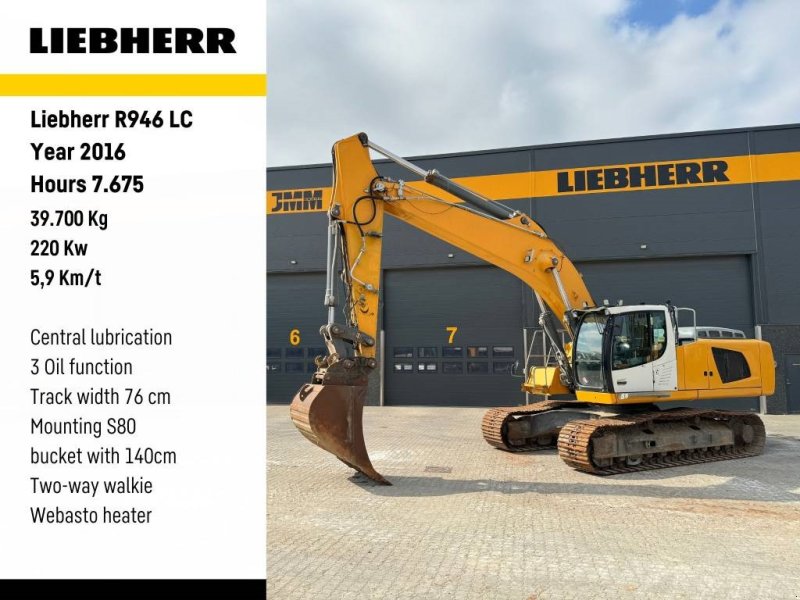 Bagger a típus Liebherr R946 LC, Gebrauchtmaschine ekkor: Vojens (Kép 1)