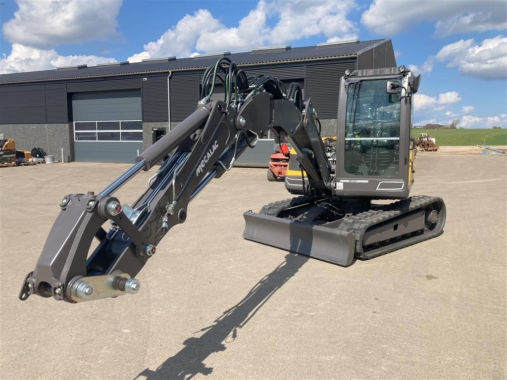 Bagger van het type Mecalac 6 MCR 6 tons kompact minigraver på gu.bånd, Gebrauchtmaschine in Roslev (Foto 6)