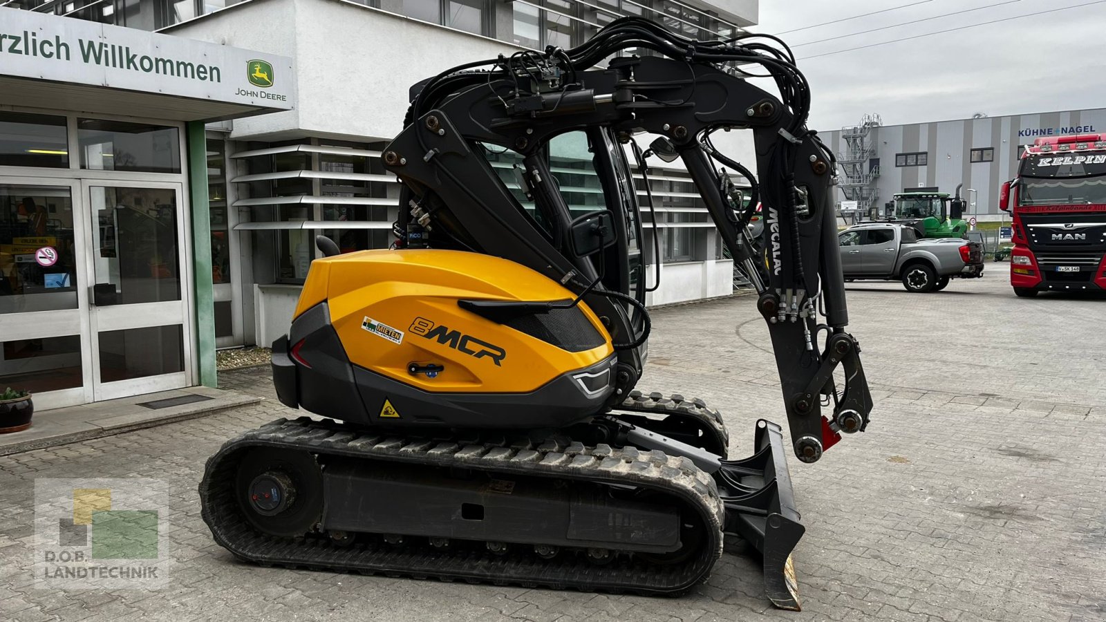 Bagger del tipo Mecalac 8MCR 8 MCR, Gebrauchtmaschine en Regensburg (Imagen 4)