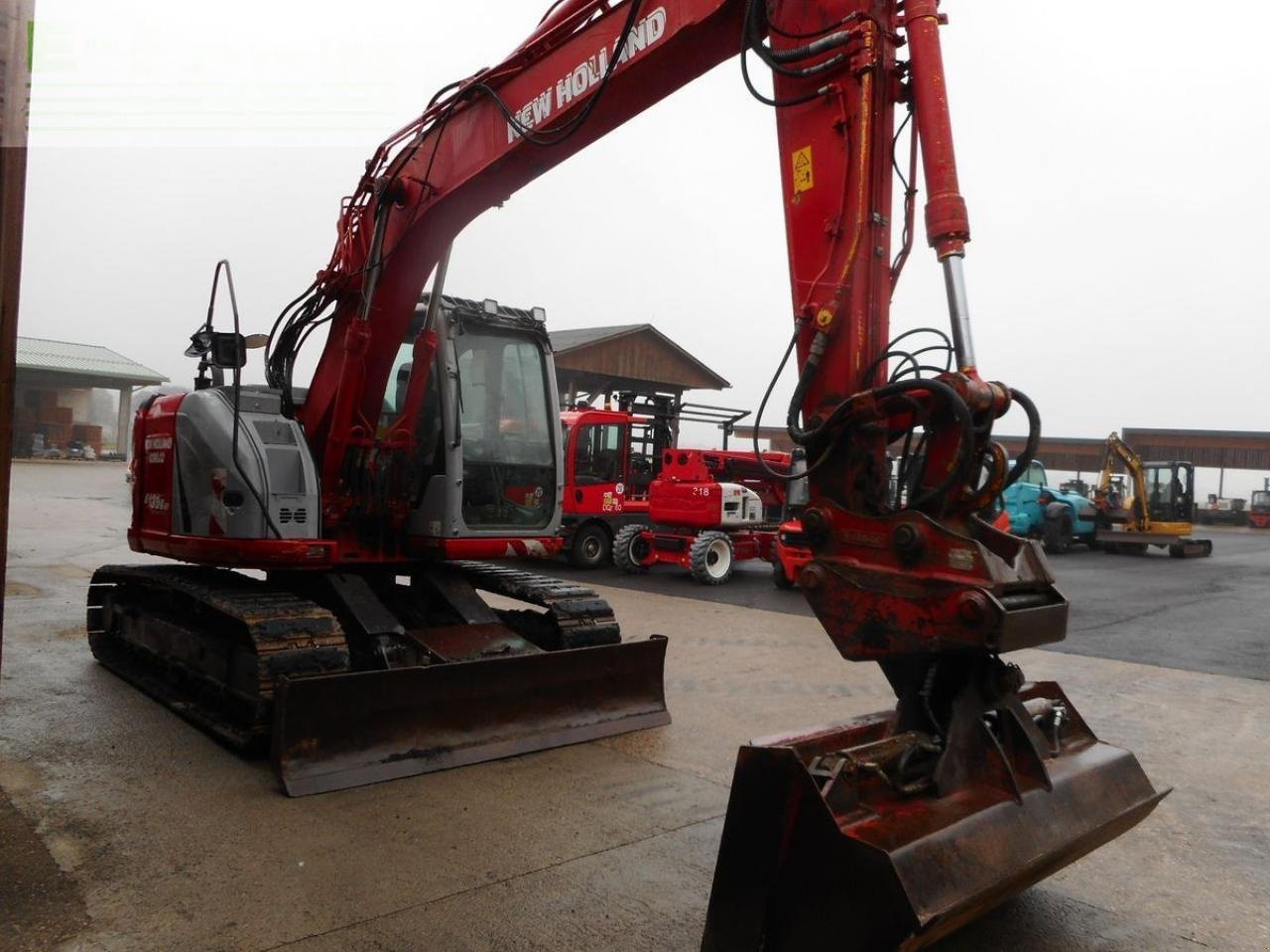 Bagger van het type New Holland e 135bsr-2 ( 15,6 tonnen ), Gebrauchtmaschine in ST. NIKOLAI/DR. (Foto 5)