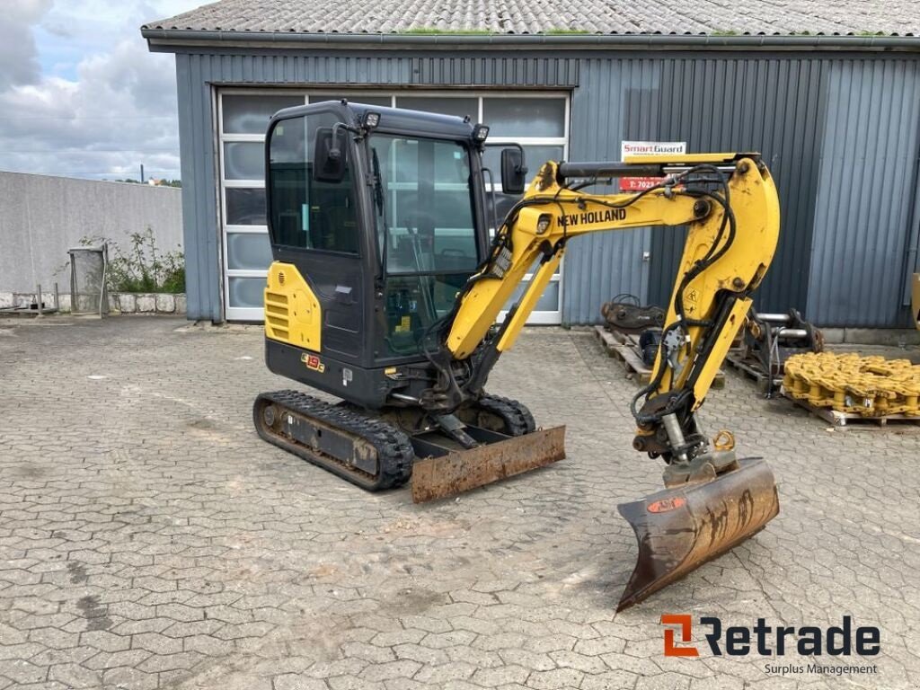 Bagger tip New Holland E 19 c, Gebrauchtmaschine in Rødovre (Poză 3)