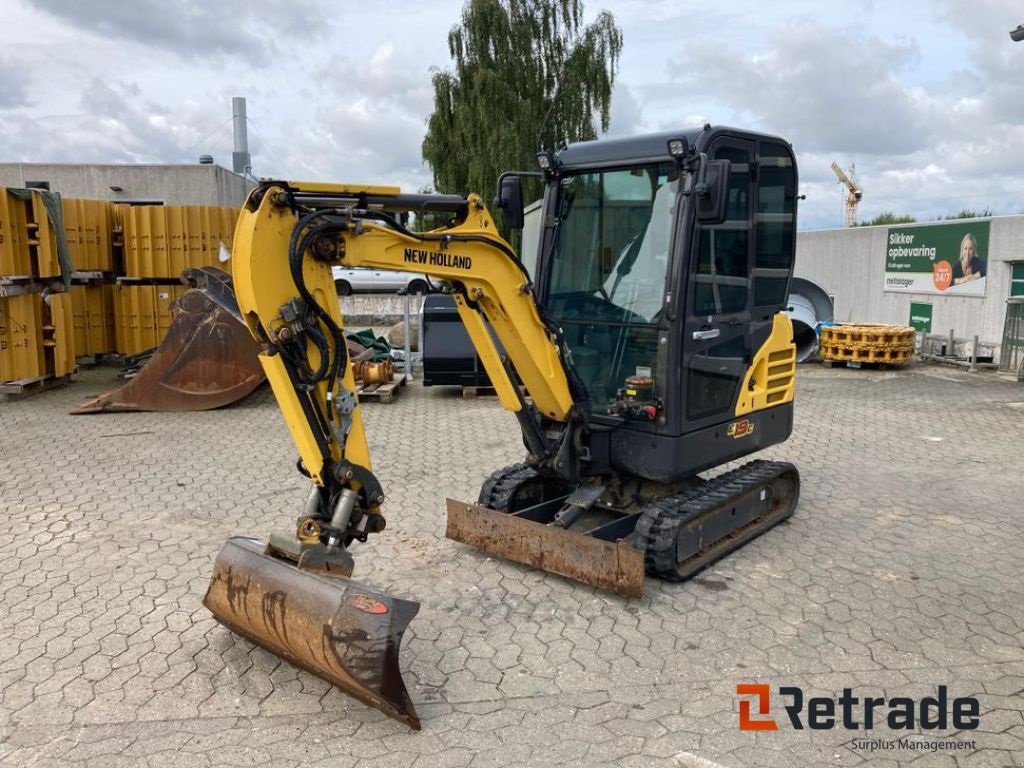 Bagger del tipo New Holland E 19 c, Gebrauchtmaschine en Rødovre (Imagen 1)