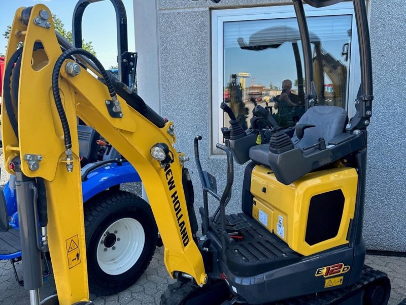 Bagger del tipo New Holland E12D ROLL-BAR AG, Gebrauchtmaschine en Hadsten (Imagen 1)