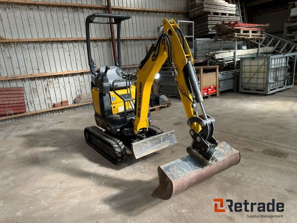 Bagger van het type New Holland E12D, Gebrauchtmaschine in Rødovre (Foto 3)